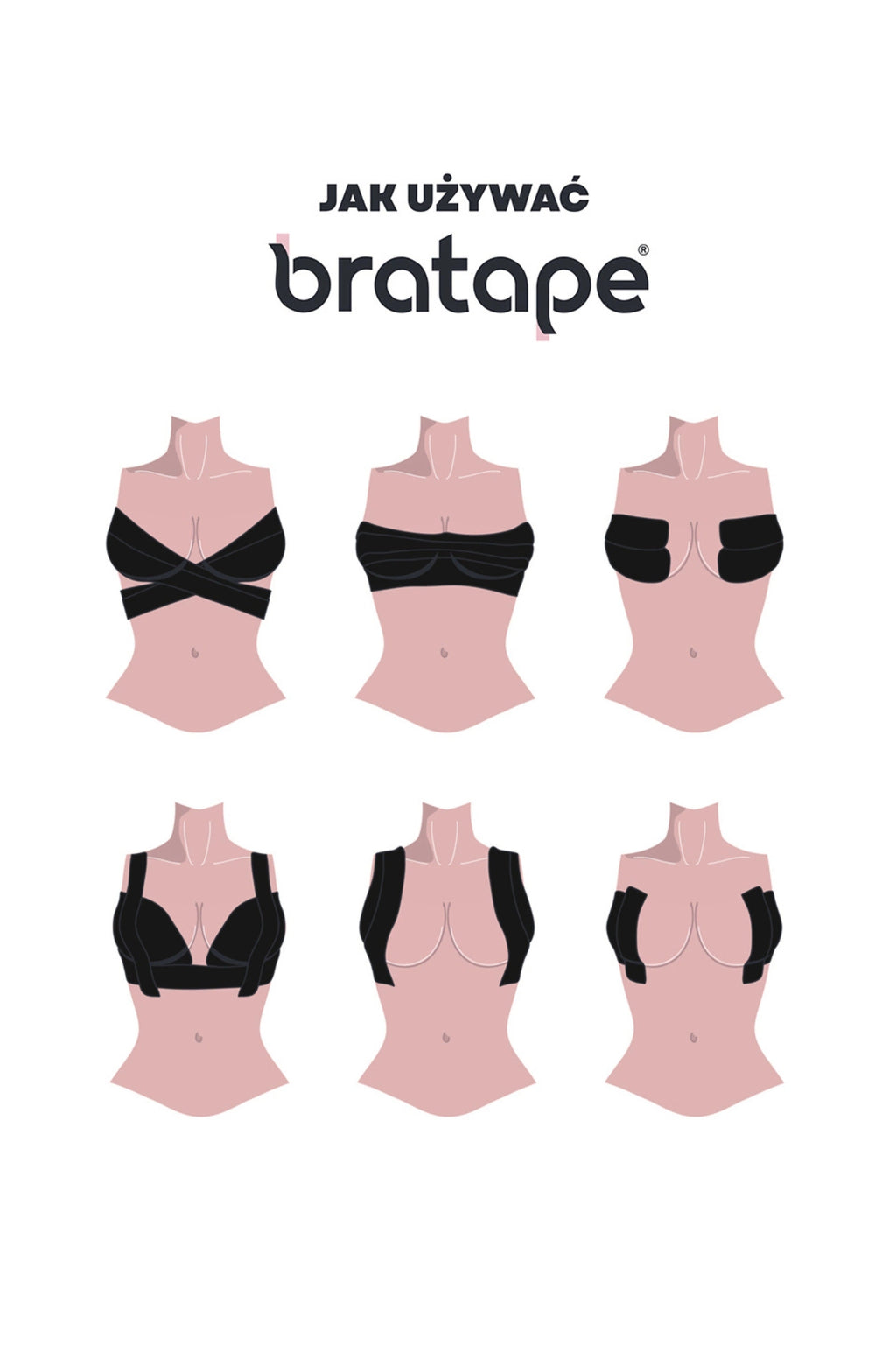 Krūtų modeliavimo juosta BRA TAPE smėlio spalvos (Nuolaidų grupė B) | Gorteks | MySalvio