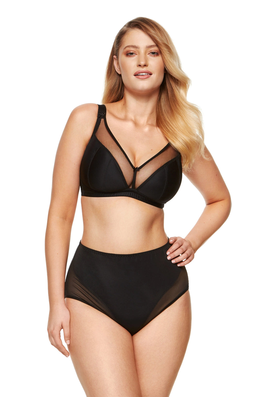 Zara high-waisted shaping briefs (black) (Discount Group B) | Gorteks | MySalvio