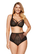 Gabi black high-waisted lace briefs (Discount Group B) | Gorteks | MySalvio
