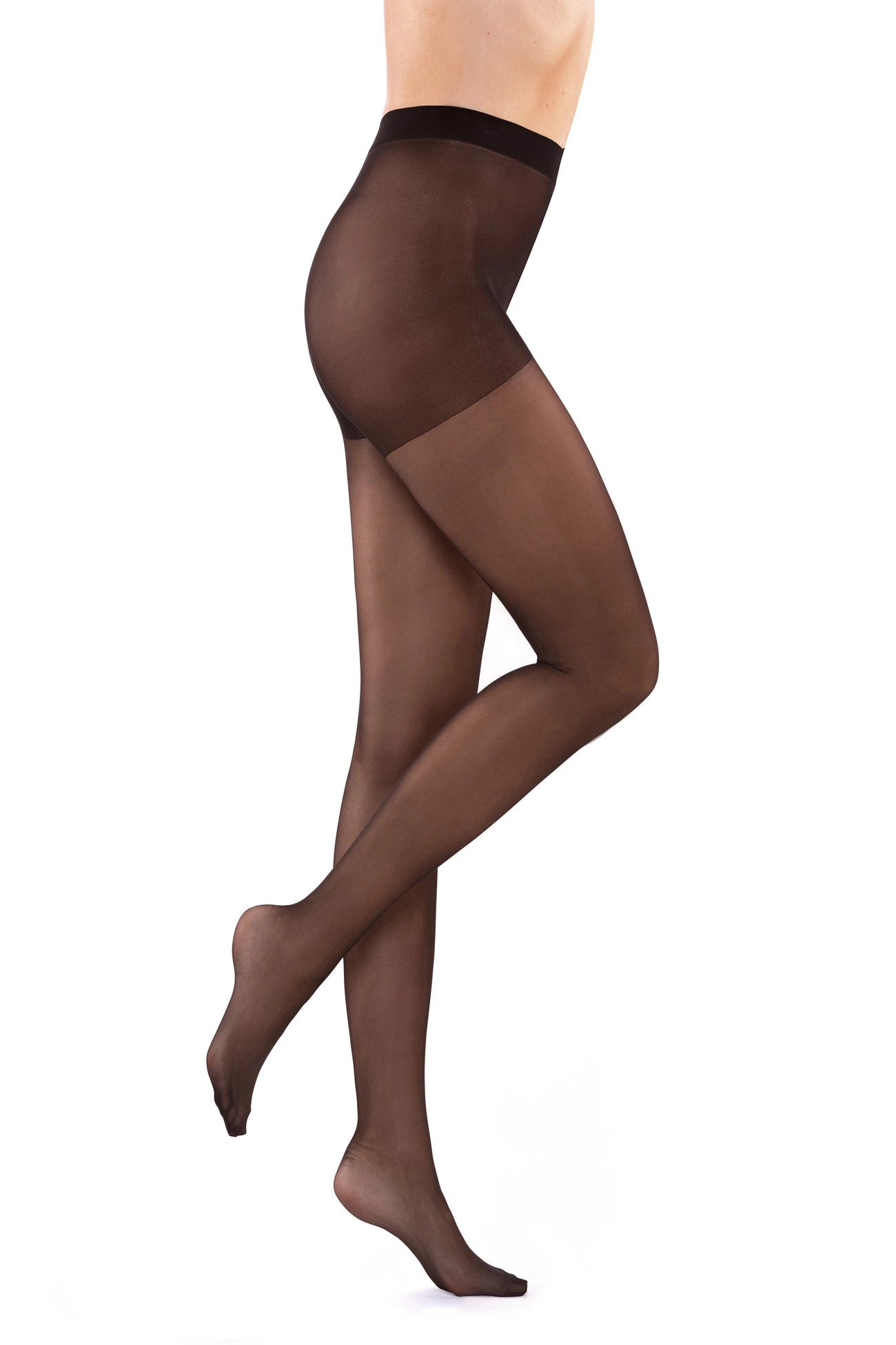 Thin black smooth tights 15 DEN (Soodusrühm B) | Gorteks | MySalvio