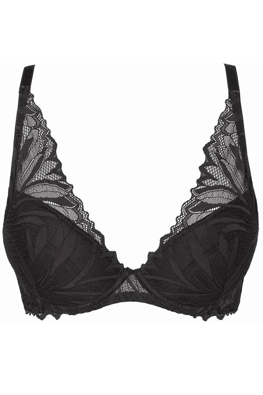 Eclipse biustonosz push-up, czarny (Grupa rabatowa A) | Gorteks | MySalvio