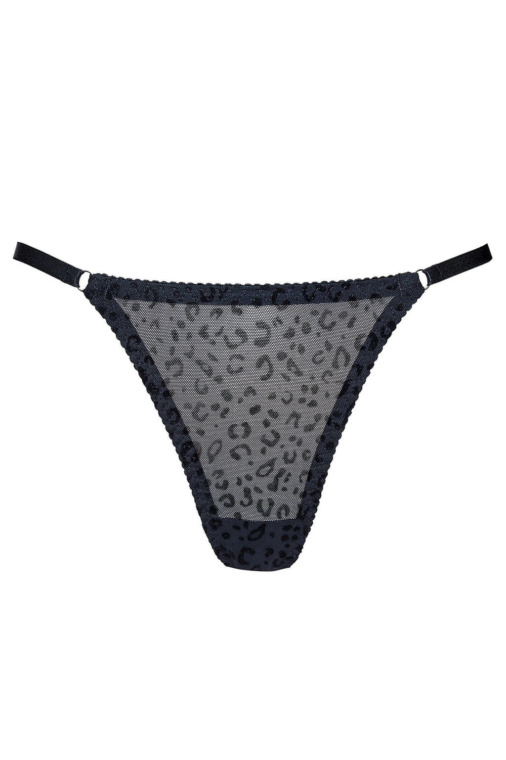 Lala leopardi mustriga stringid, mustad (Soodusrühm B) | Gorteks | MySalvio